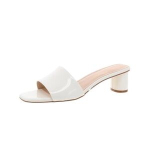 Marc Fisher- Women's Nemmie Square Toe Slip-On Dress Sandals- worn once